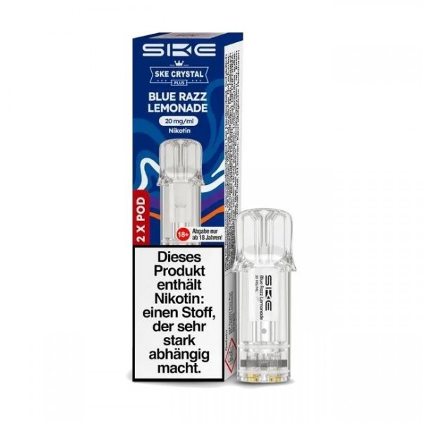 Blue Razz Lemonade - SKE - Crystal Plus Prefilled Pod (2er-Pack)